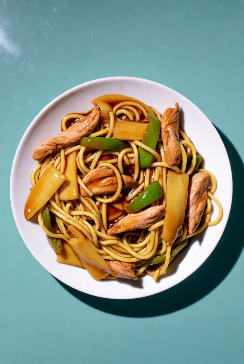 Aromatic Chicken Chow Mein