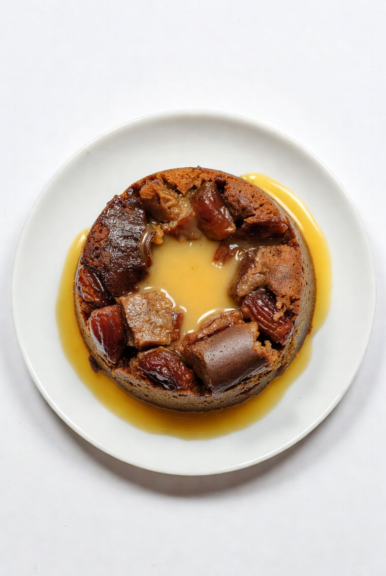 Sticky Toffee Pudding with Custard