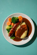 Sausage & Mash - Seasonal Veg & Gravy