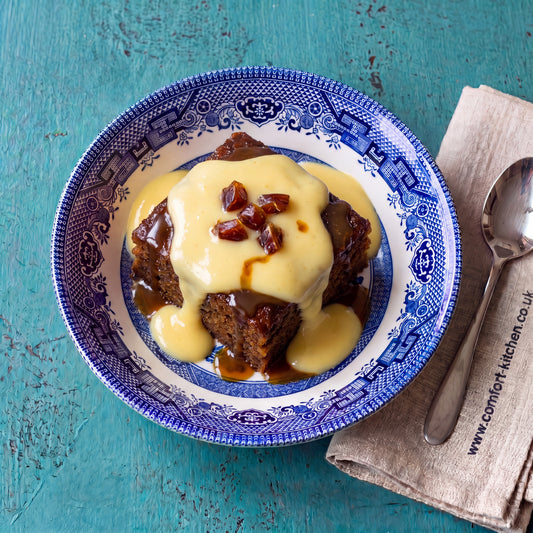 Sticky Toffee Pudding with Custard